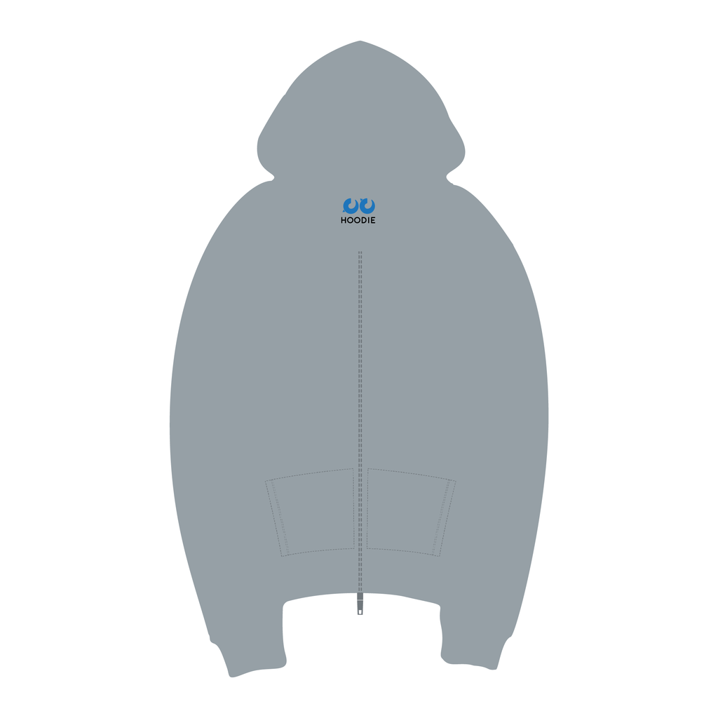Plain Hoodies with zippers