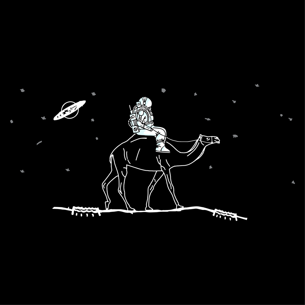 Camel Astronaut (Regular T-shirt)
