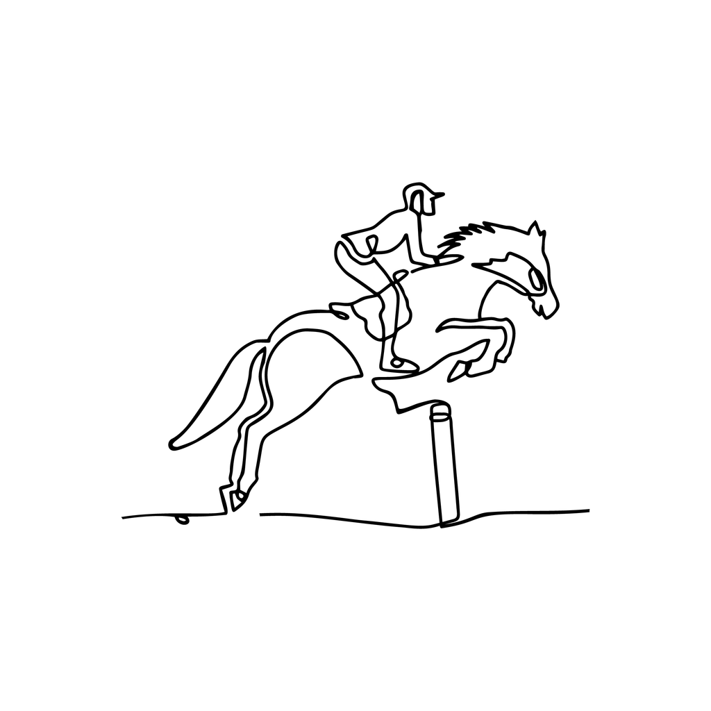 Horse Riding (Regular T-shirt)
