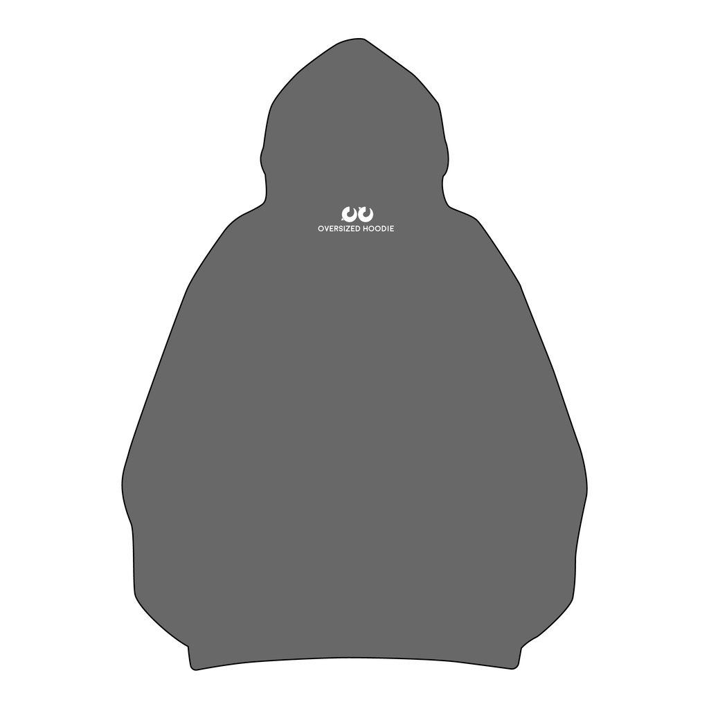 Plain oversized hoodie